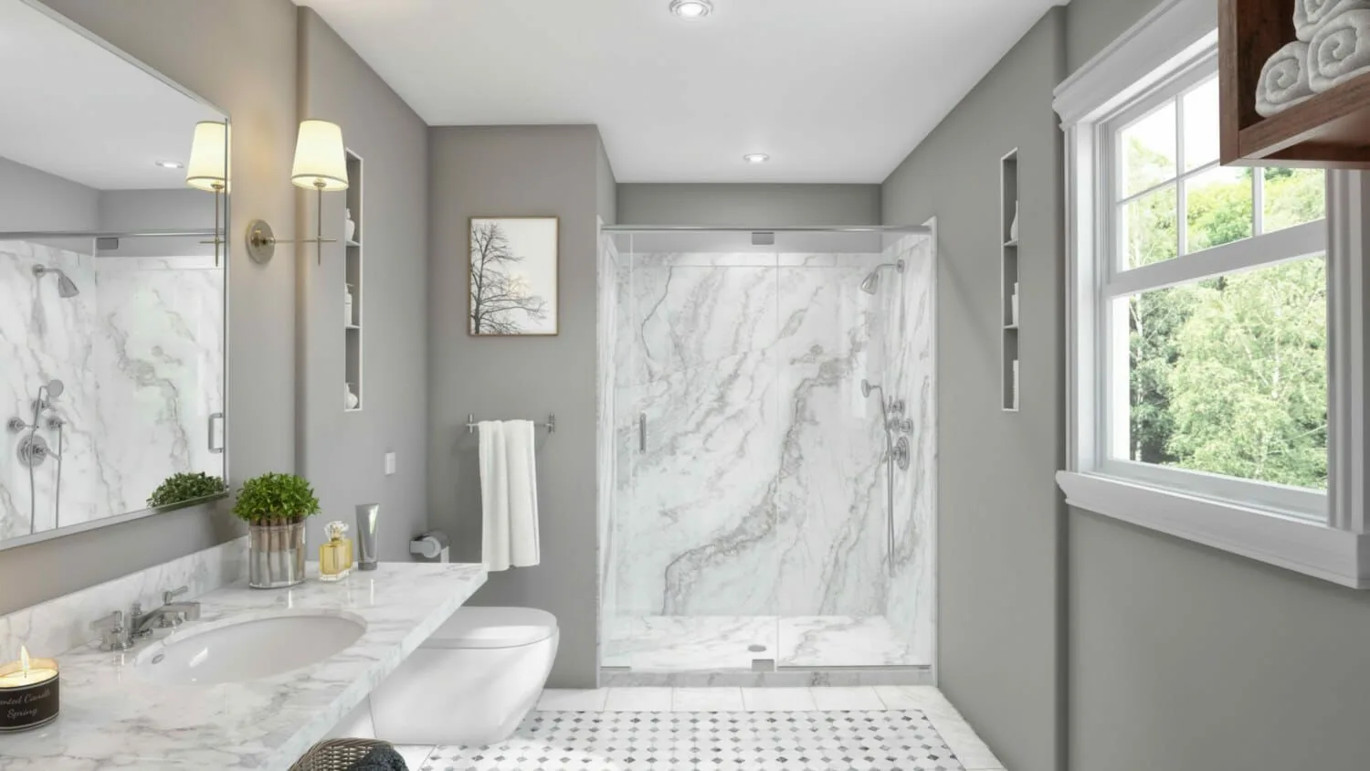 Modern Bathroom Remodeling by Franks