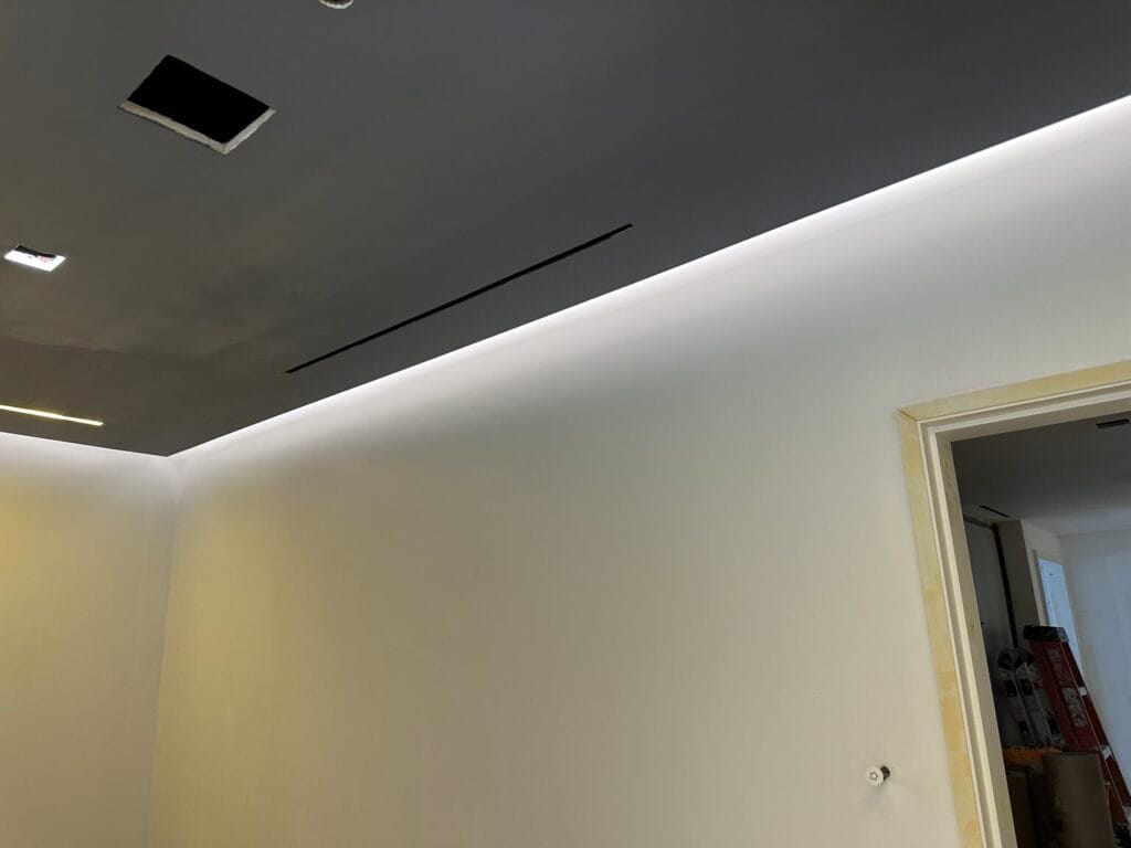 painting with modern ceiling finish in New York